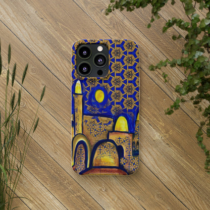 Evening in Jerusalem Biodegradable Phone Case