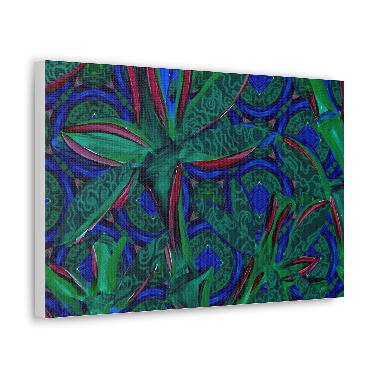 Jade Bamboo Canvas Gallery print