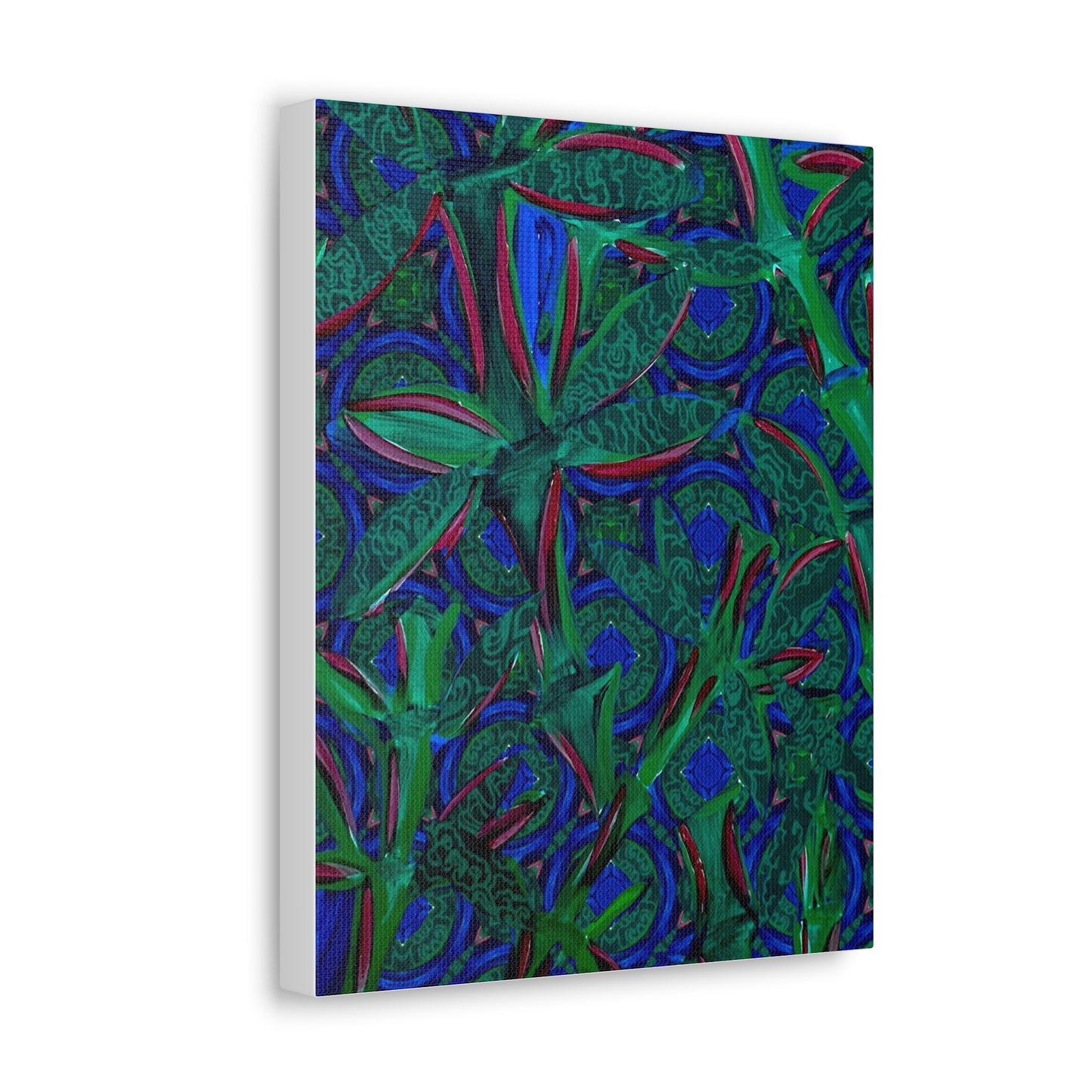 Jade Bamboo Canvas Gallery print