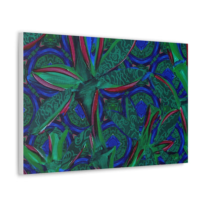 Jade Bamboo Canvas Gallery print