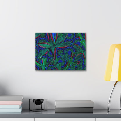 Jade Bamboo Canvas Gallery print