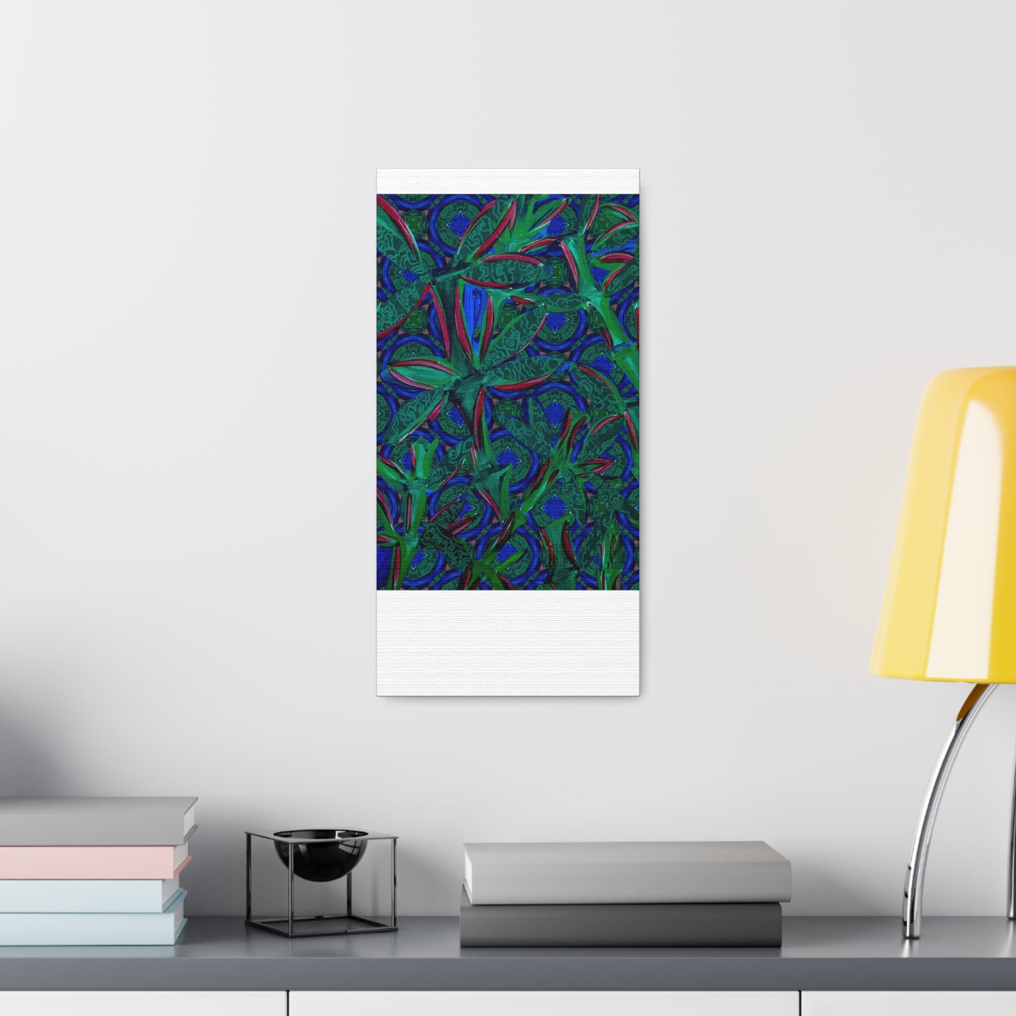 Jade Bamboo Canvas Gallery print