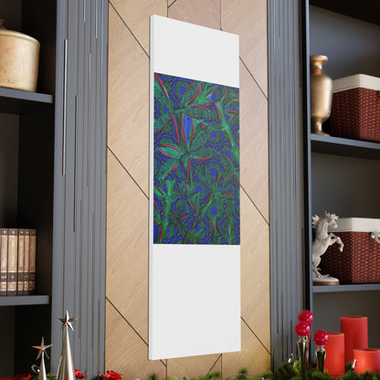 Jade Bamboo Canvas Gallery print