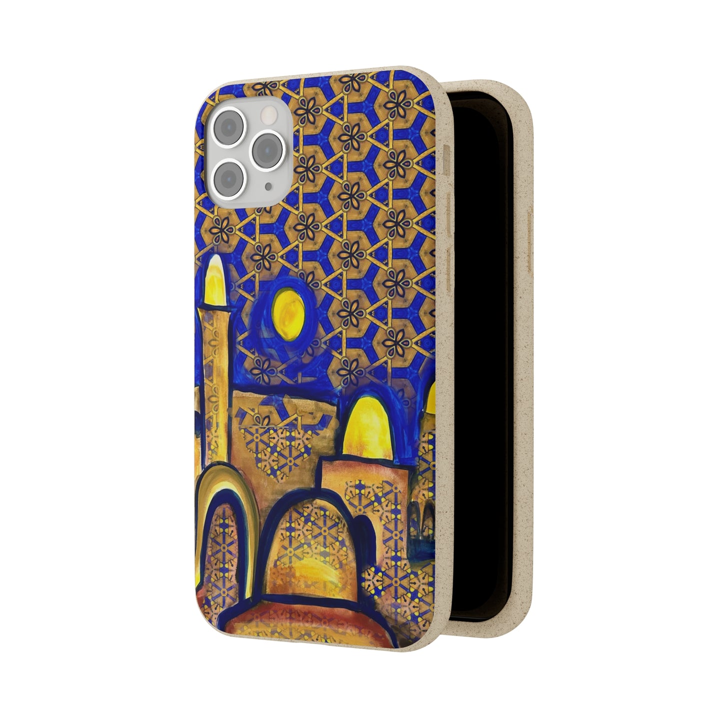 Evening in Jerusalem Biodegradable Phone Case