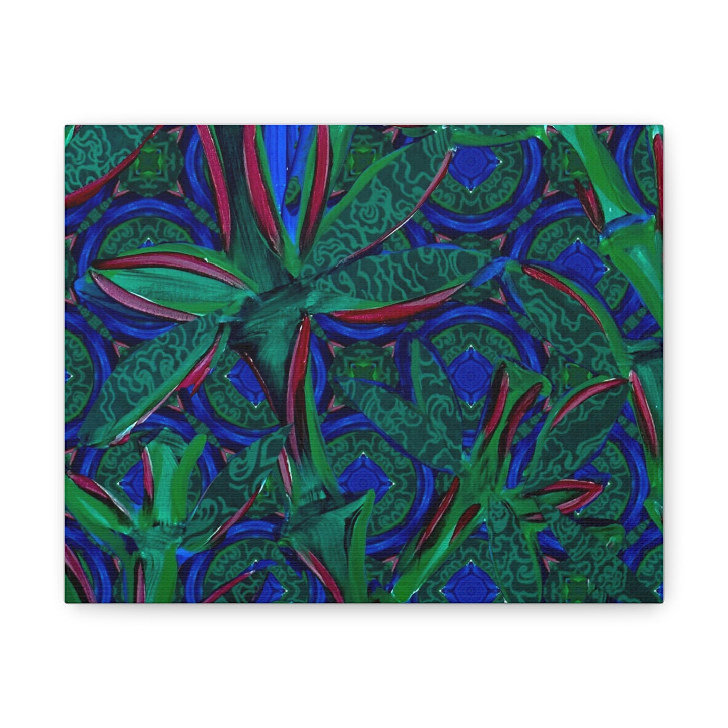 Jade Bamboo Canvas Gallery print