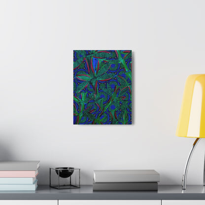 Jade Bamboo Canvas Gallery print