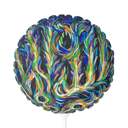 Round Brushstrokes Balloon