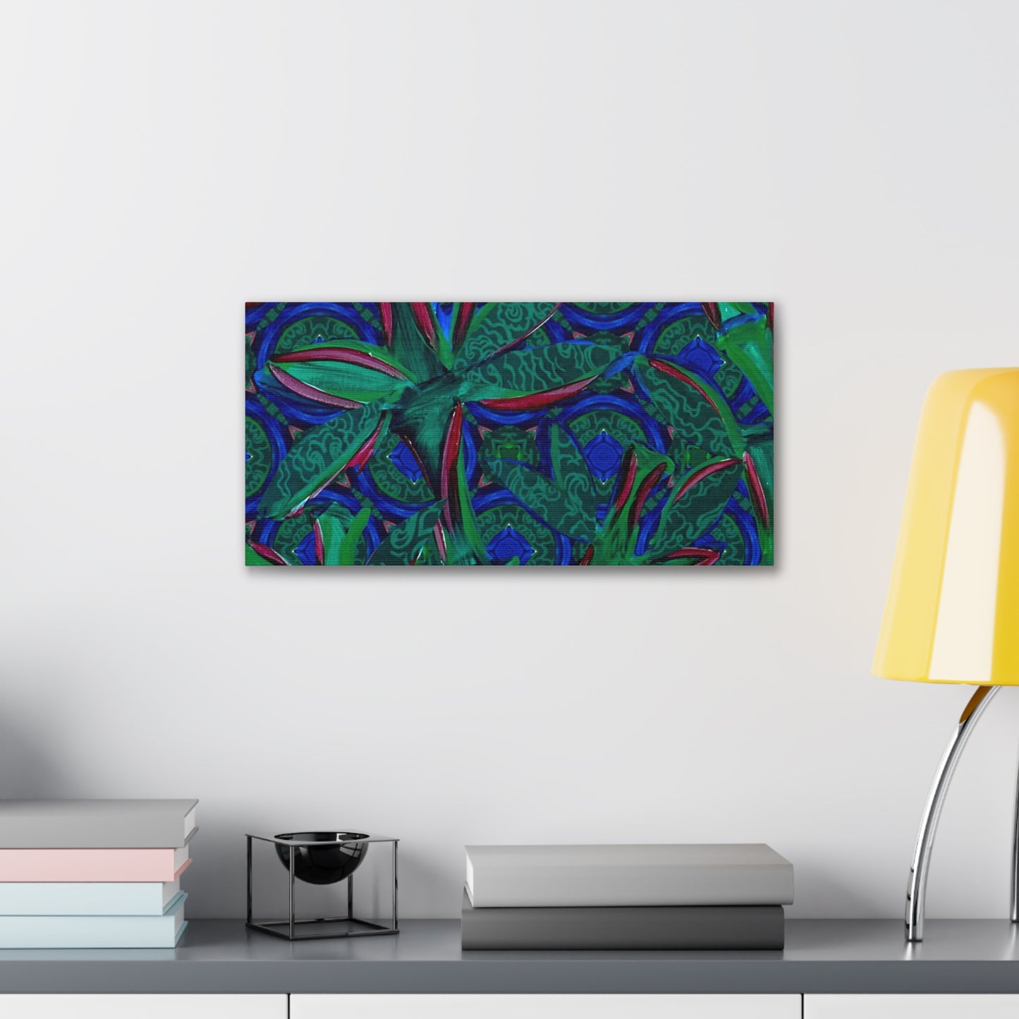 Jade Bamboo Canvas Gallery print