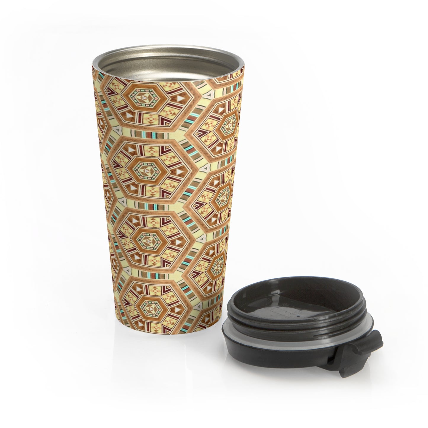 Syrian Mosaic Stainless Steel Travel Mug