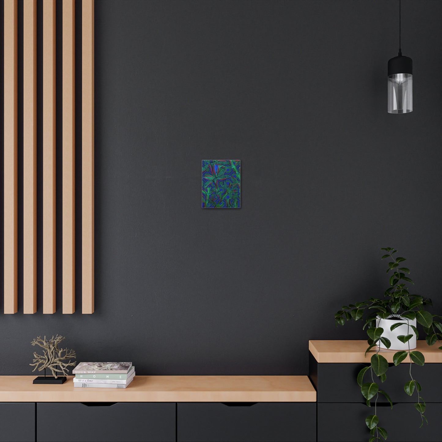 Jade Bamboo Canvas Gallery print