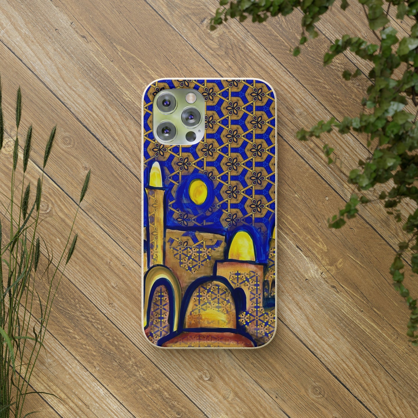 Evening in Jerusalem Biodegradable Phone Case