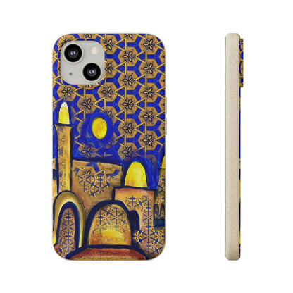 Evening in Jerusalem Biodegradable Phone Case