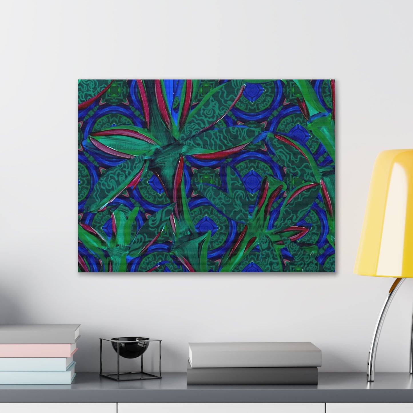 Jade Bamboo Canvas Gallery print