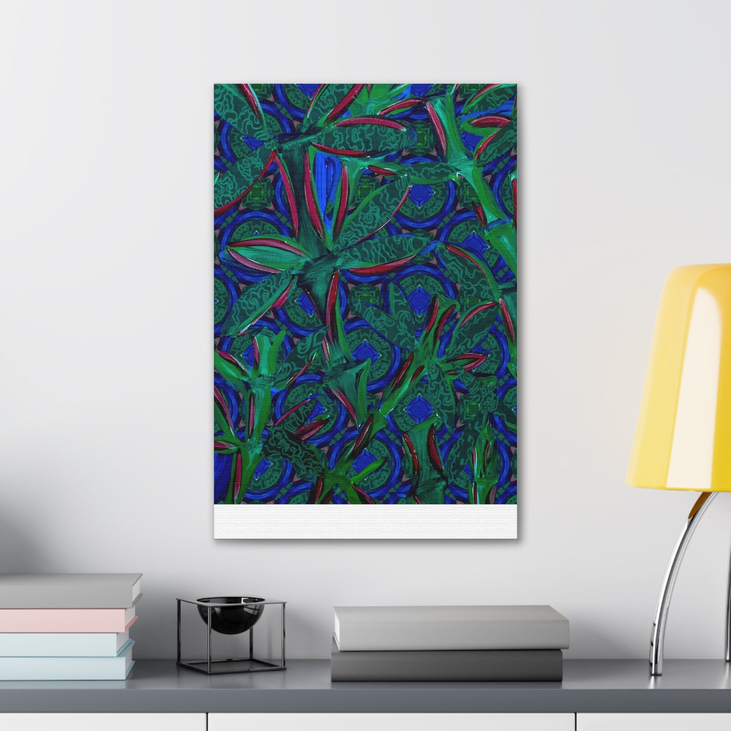 Jade Bamboo Canvas Gallery print