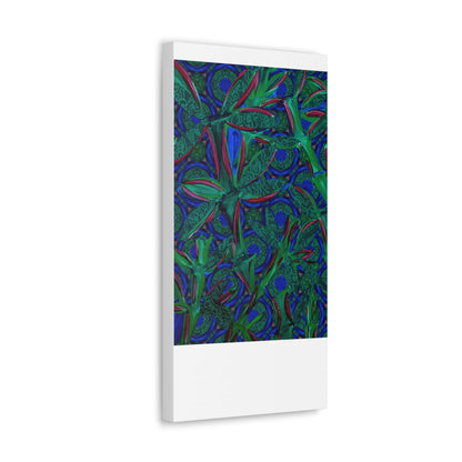 Jade Bamboo Canvas Gallery print