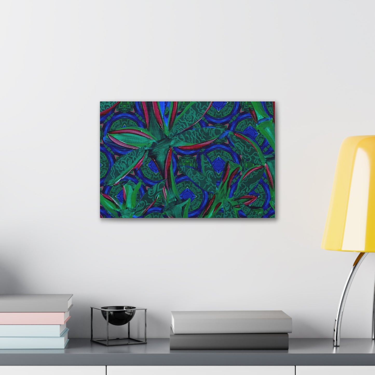 Jade Bamboo Canvas Gallery print