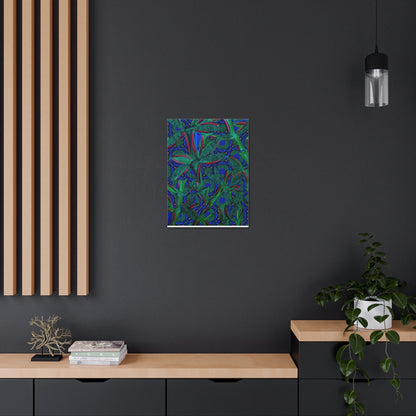 Jade Bamboo Canvas Gallery print