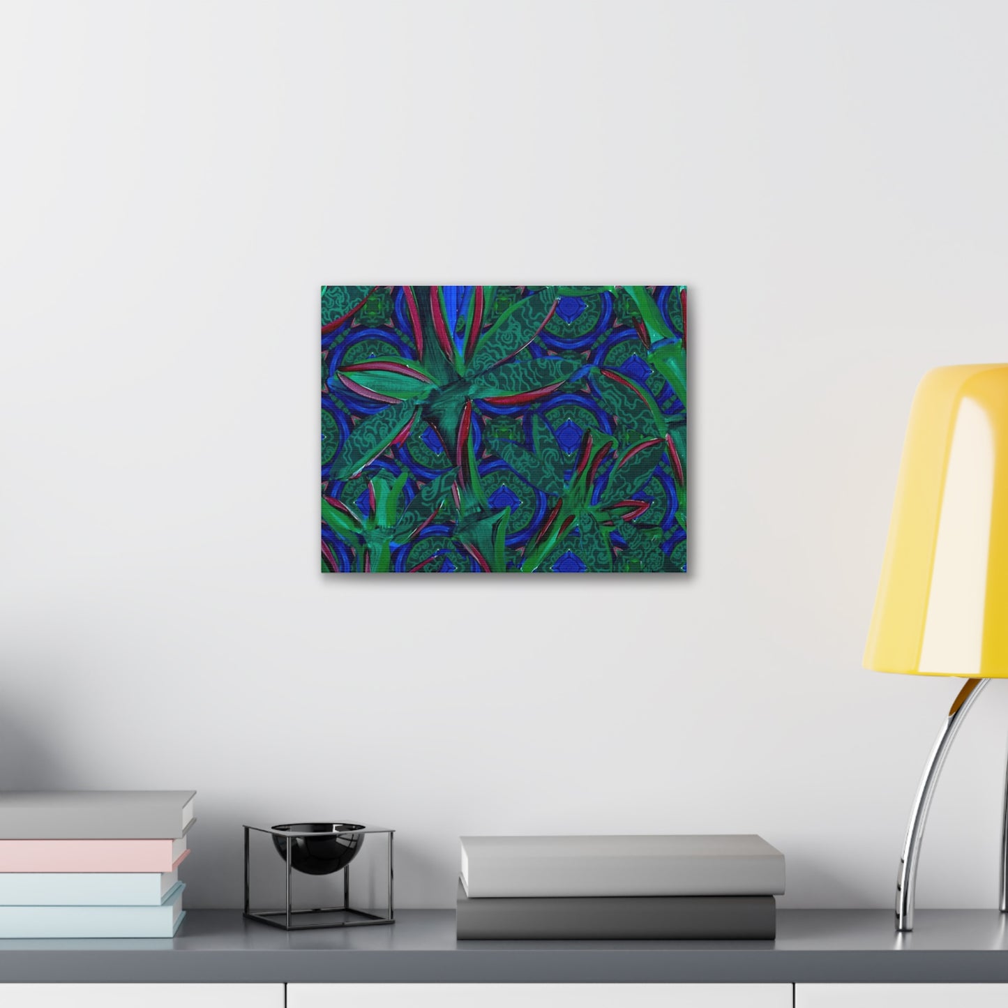 Jade Bamboo Canvas Gallery print