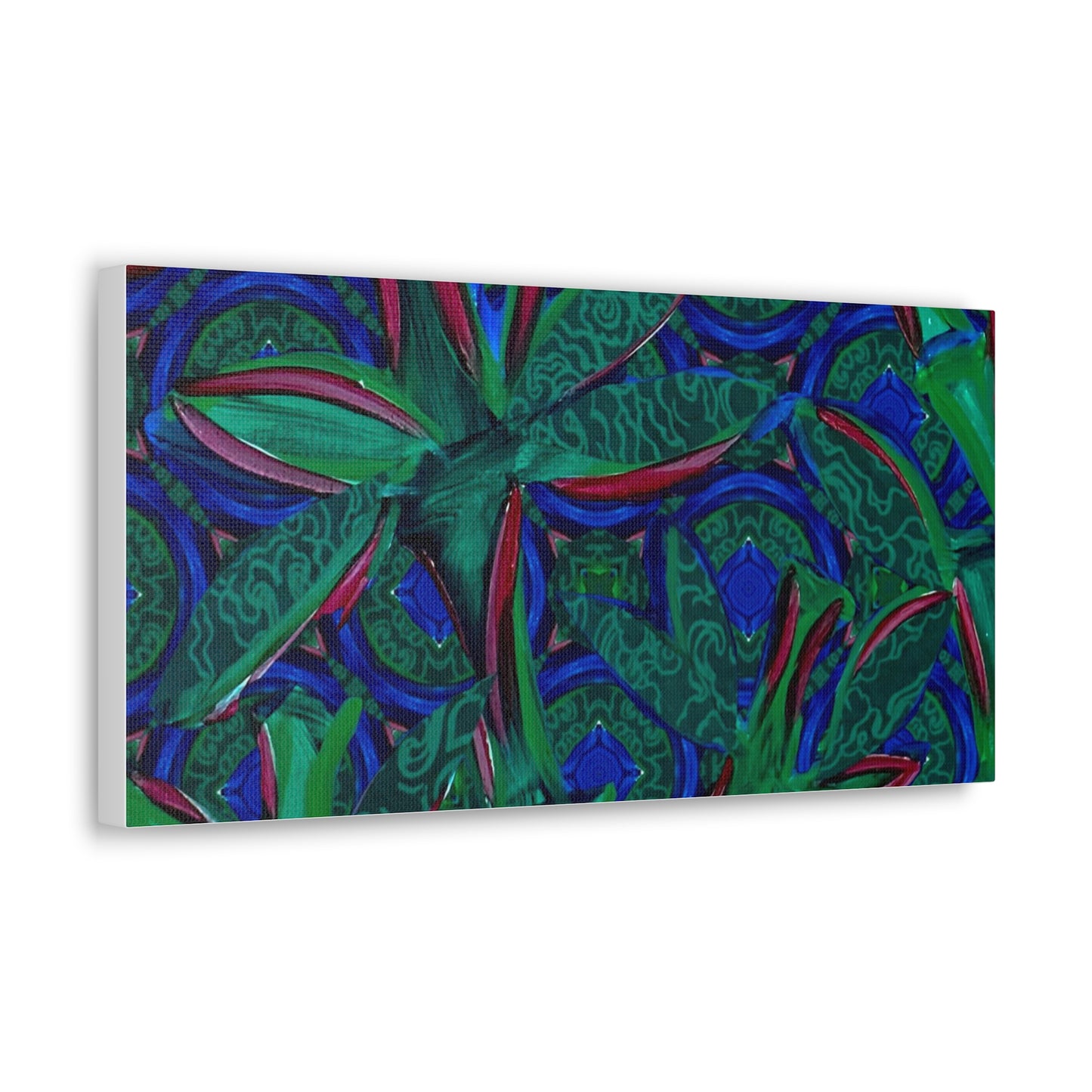 Jade Bamboo Canvas Gallery print