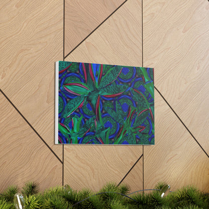 Jade Bamboo Canvas Gallery print