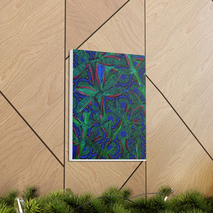 Jade Bamboo Canvas Gallery print