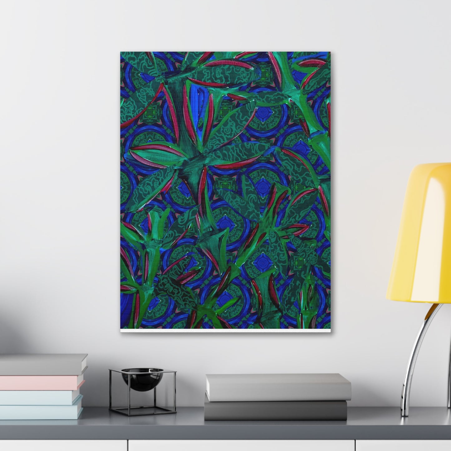 Jade Bamboo Canvas Gallery print