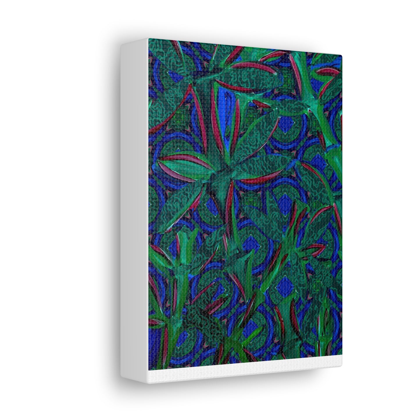 Jade Bamboo Canvas Gallery print