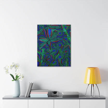 Jade Bamboo Canvas Gallery print