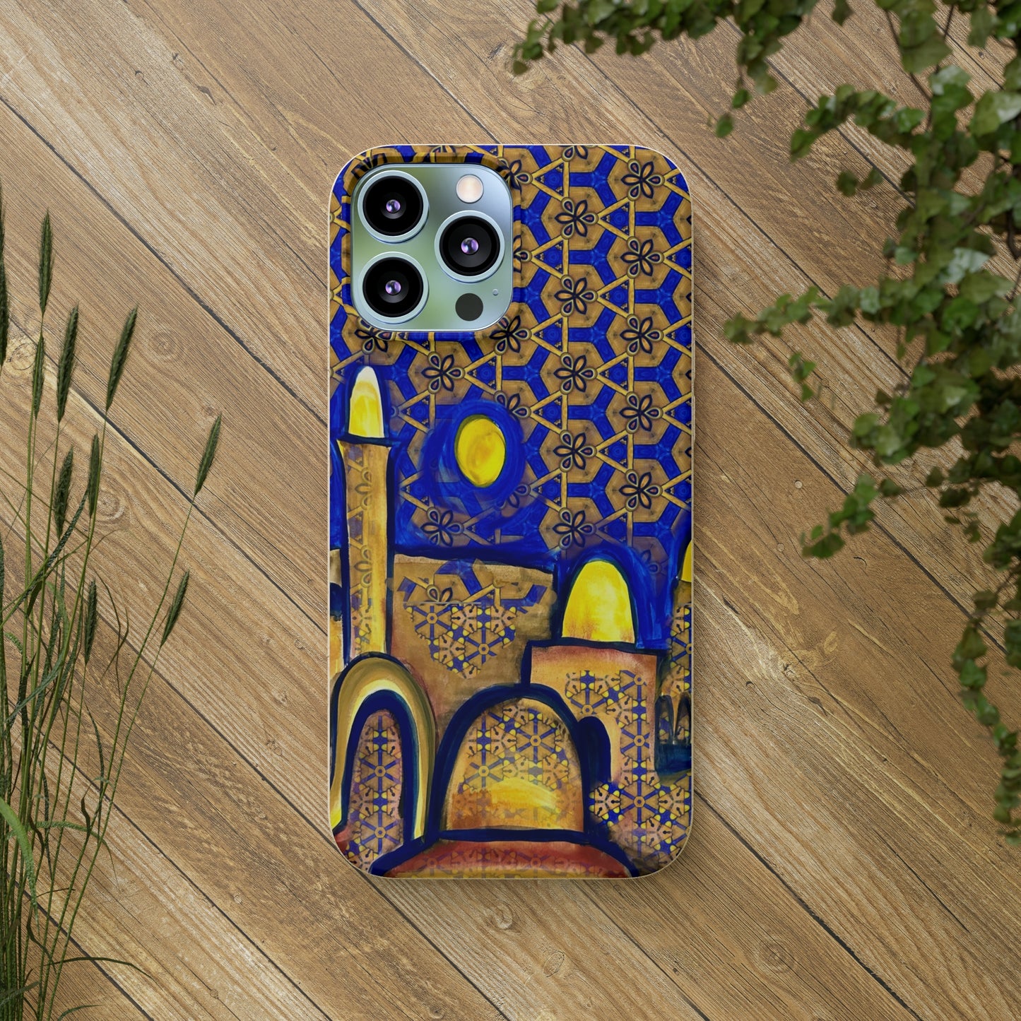 Evening in Jerusalem Biodegradable Phone Case