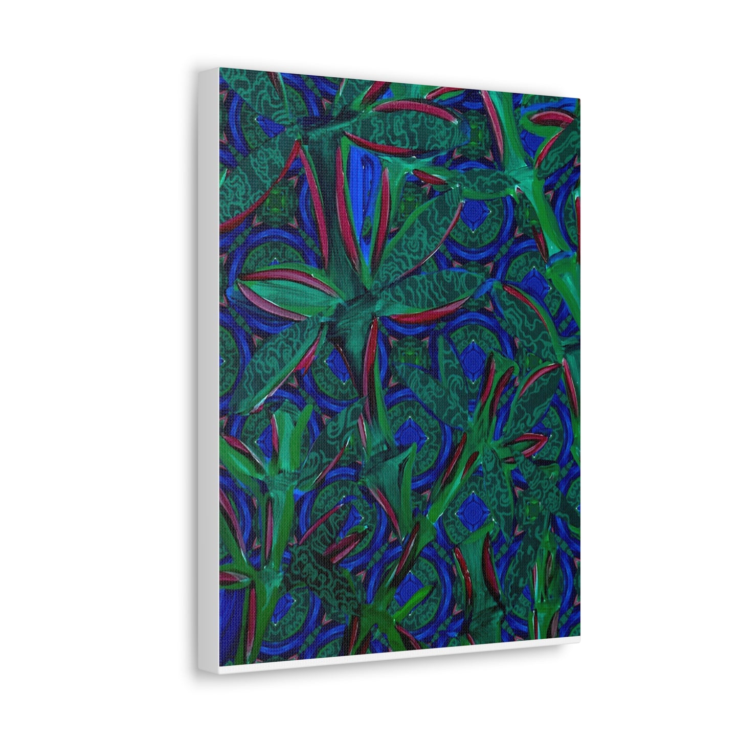 Jade Bamboo Canvas Gallery print