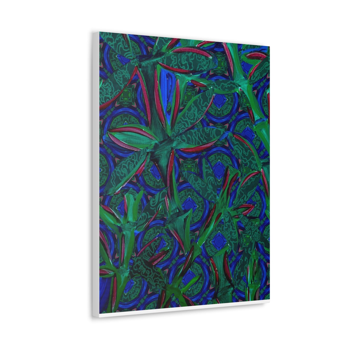 Jade Bamboo Canvas Gallery print