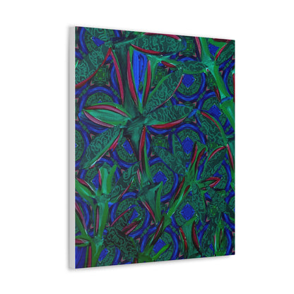 Jade Bamboo Canvas Gallery print