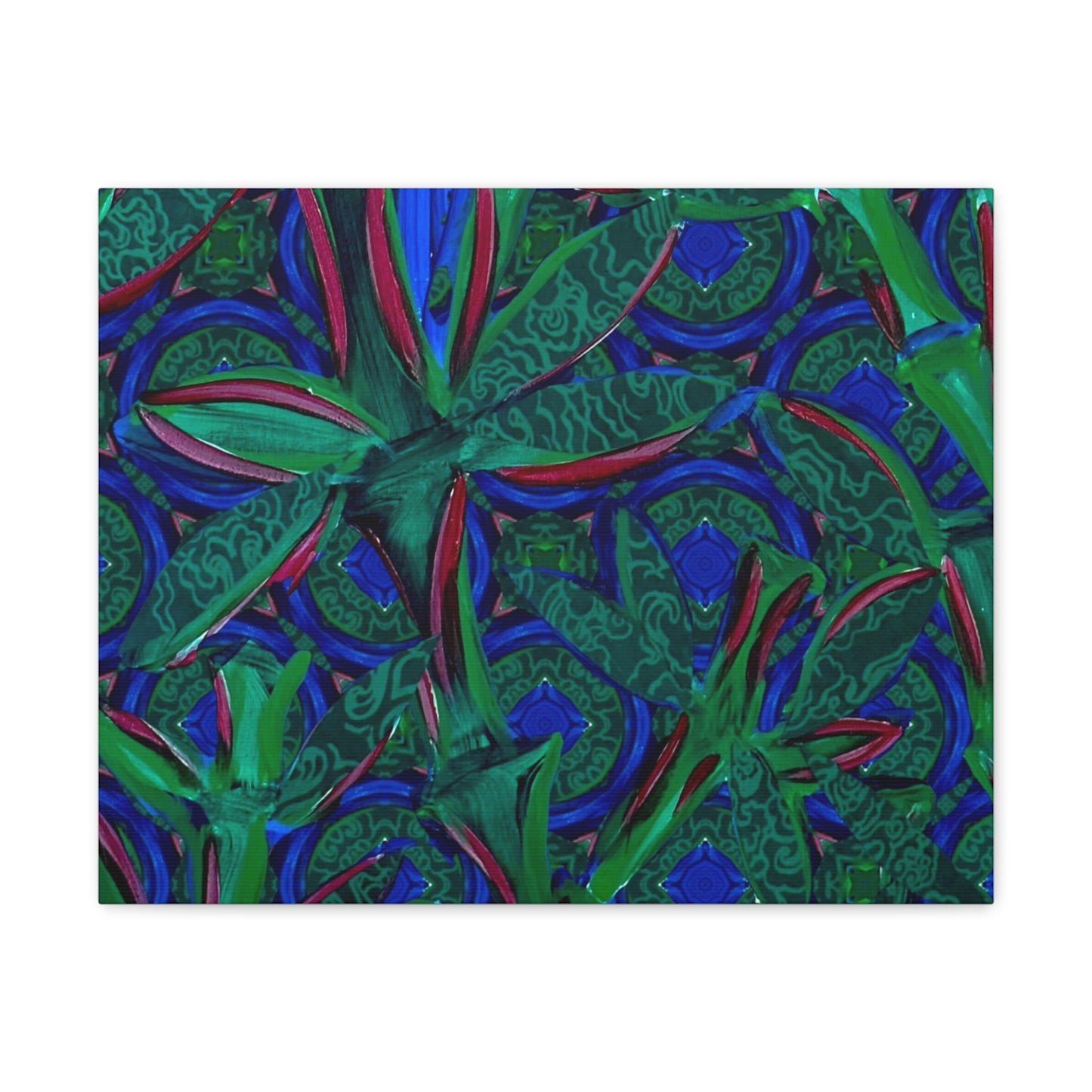 Jade Bamboo Canvas Gallery print