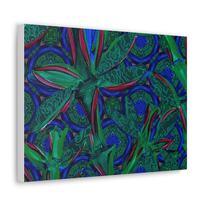 Jade Bamboo Canvas Gallery print