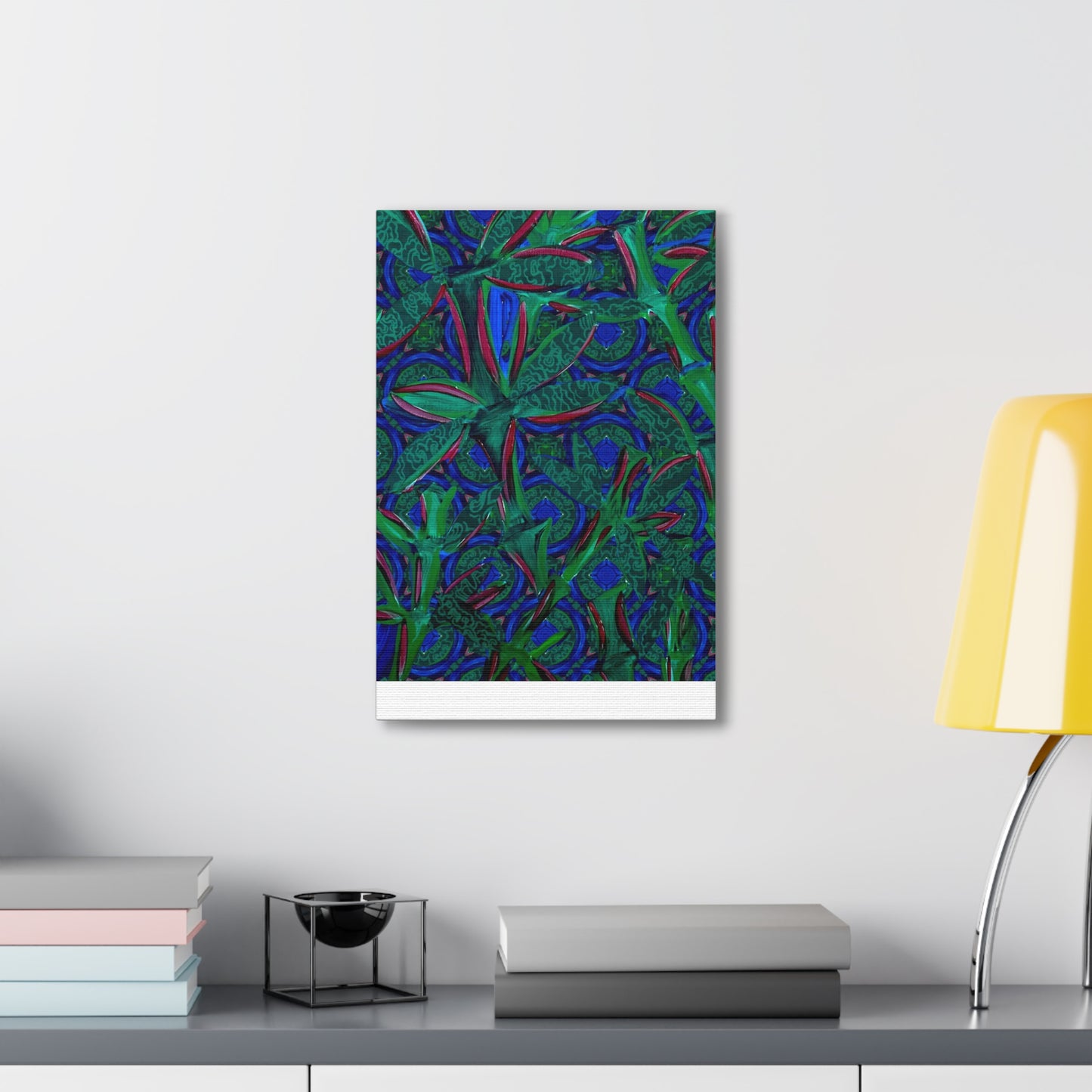 Jade Bamboo Canvas Gallery print