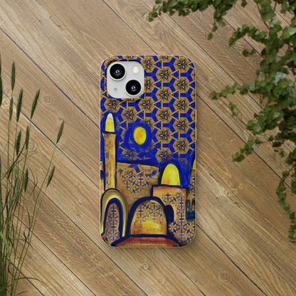 Evening in Jerusalem Biodegradable Phone Case