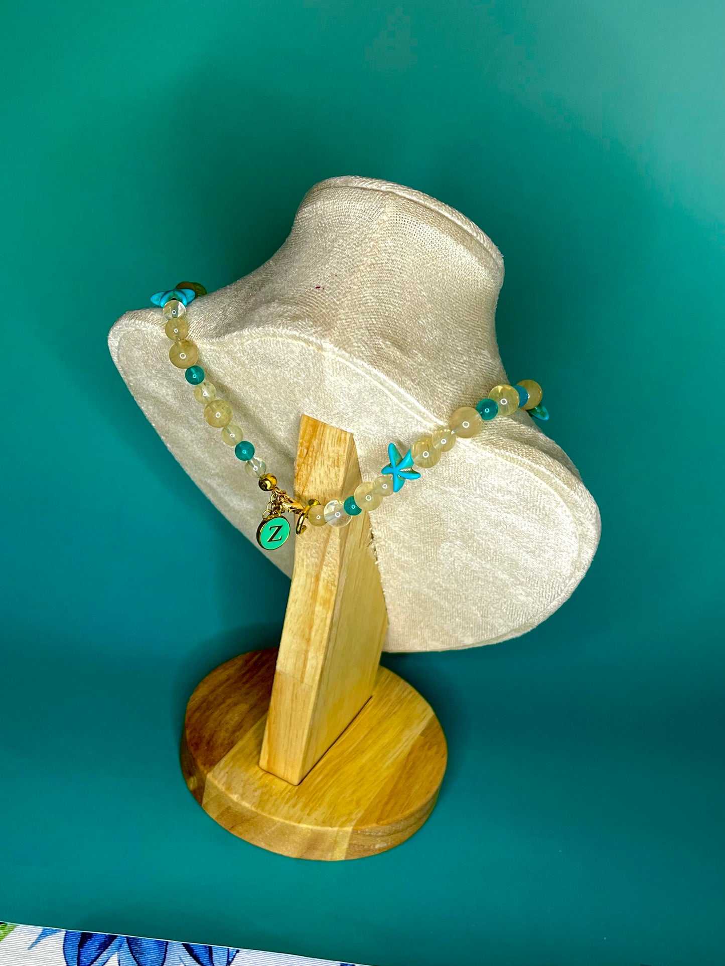 Citrine Starfish Necklace