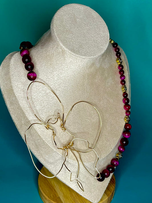 Dancing Orchid Necklace