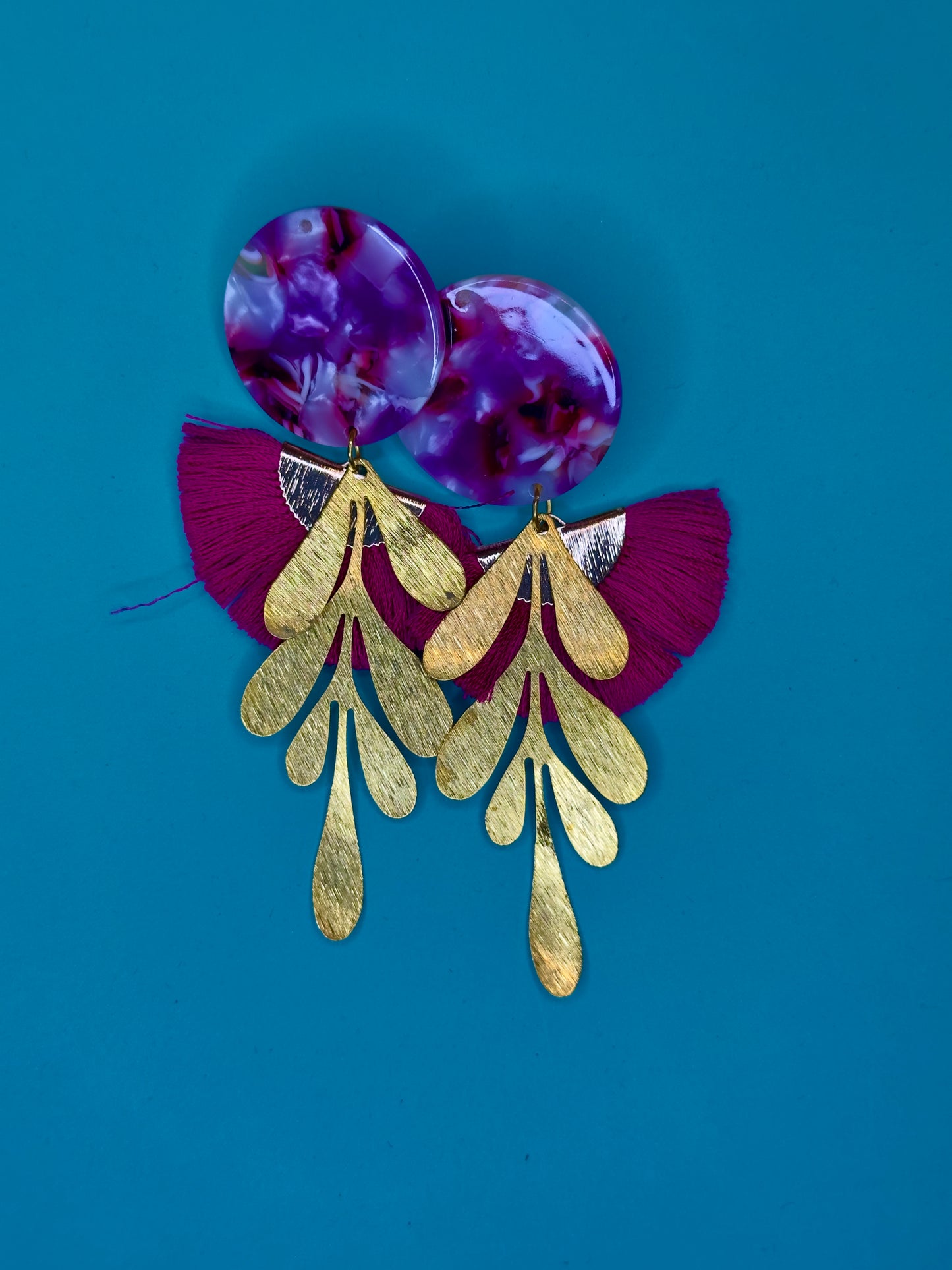 Pop of Pink Earrings