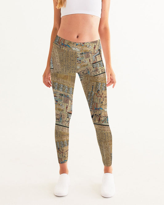 Walk like an Egyptian Women's All-Over Print Yoga Pants
