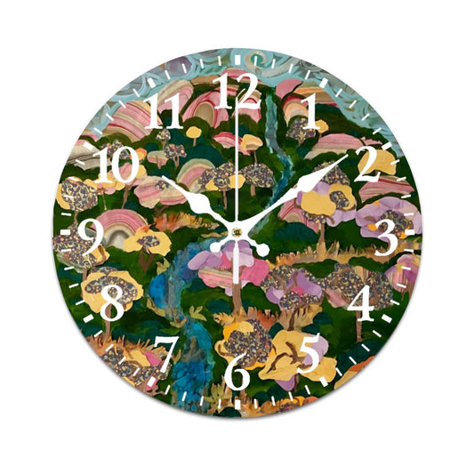 Joie de vivre Clock