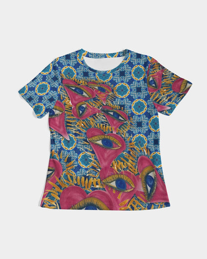 Blue Mosaic Women's Tee