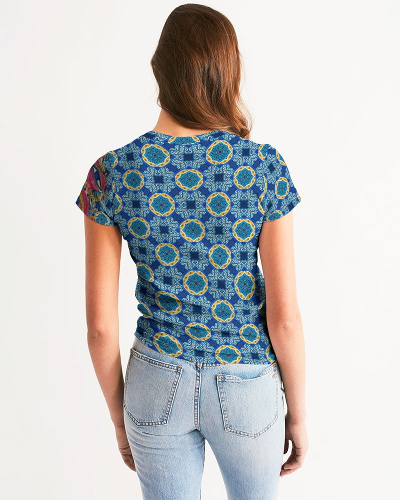 Blue Mosaic Women's Tee