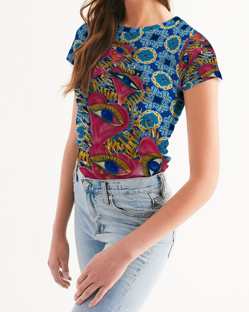 Blue Mosaic Women's Tee