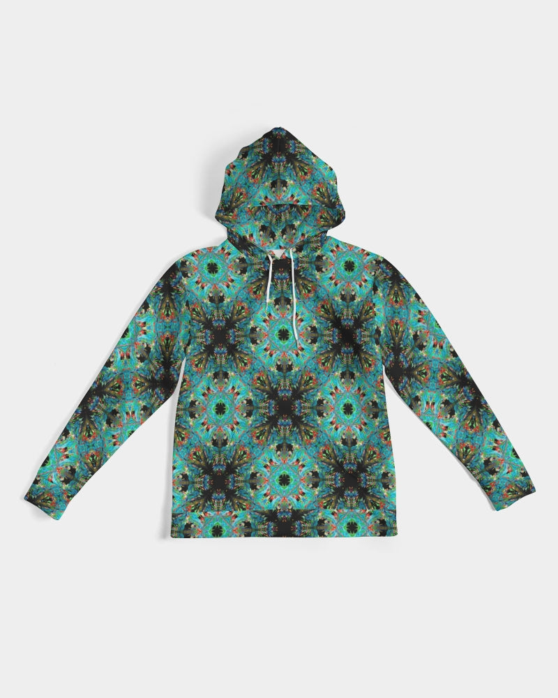 Turquoise Palm  Men's Hoodie