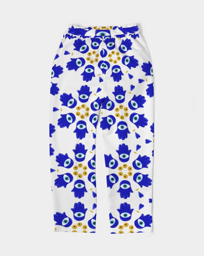 Hamsa - Hand of Fatima Women's Belted Tapered Pants