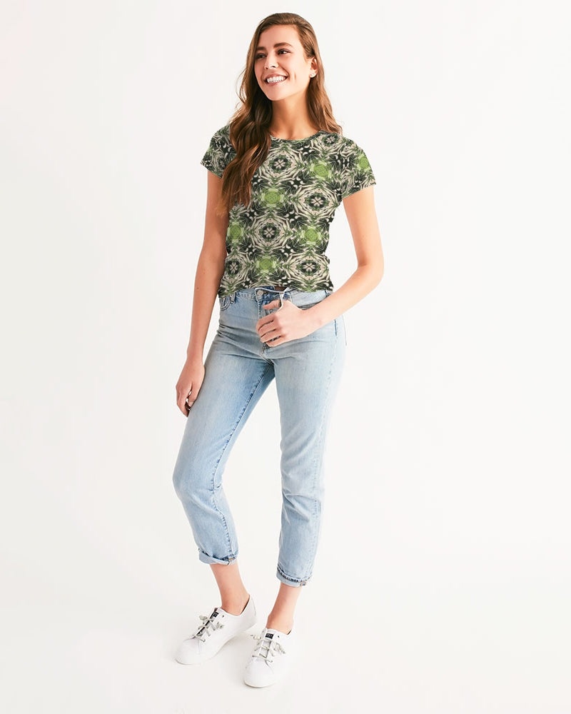 Green Kaleidoscope  Women's Tee