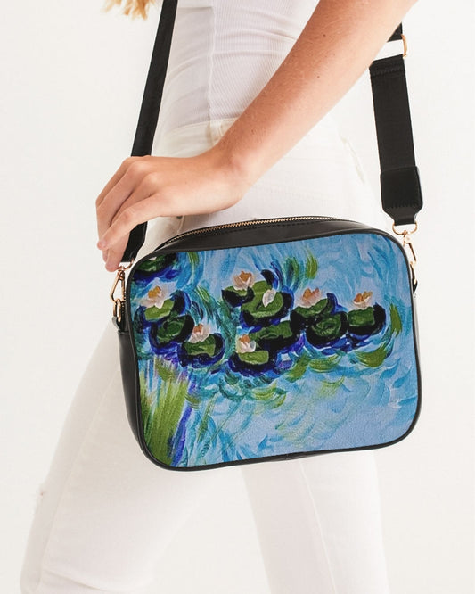 Water Lillies Crossbody Bag