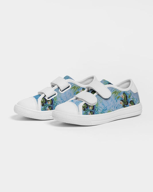 Water Lillies Kids Velcro Sneaker