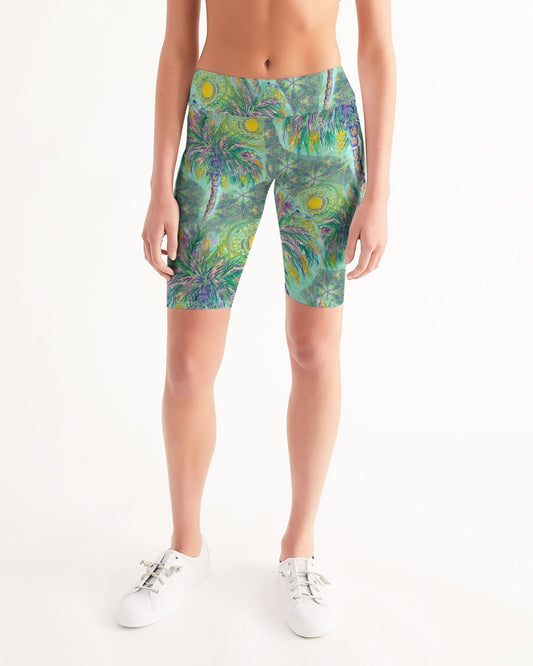 Calypso Women's Mid-Rise Bike Shorts